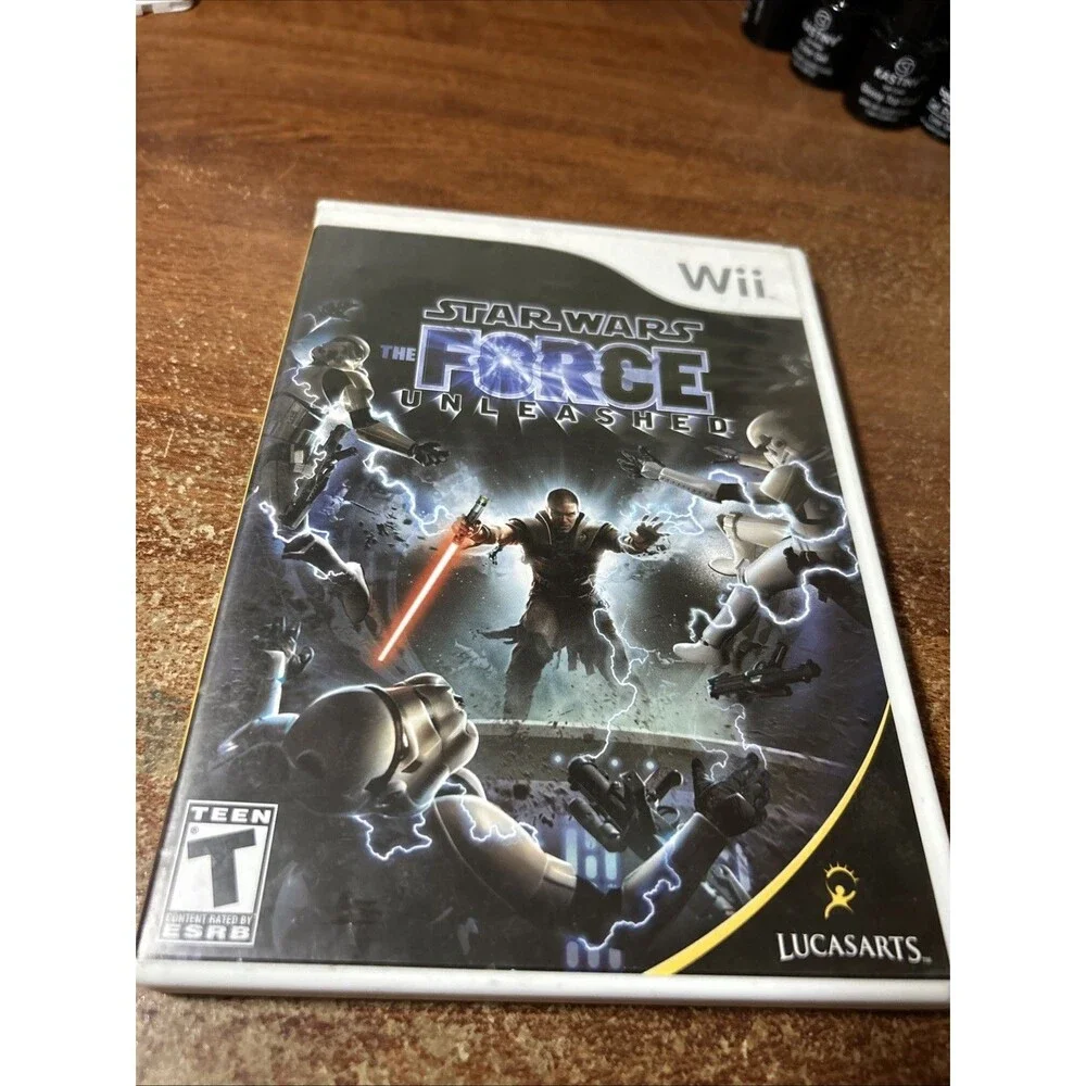 Star Wars The Force Unleashed II Nintendo Wii Complete Not Tested Game Teens